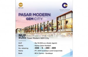 GEM CITY'S SHOPHOUSE PASAR MODERN NUP IS FINALLY OPEN !