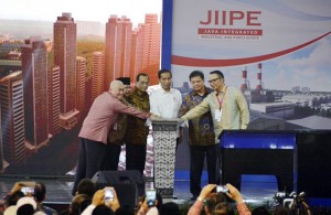Jokowi Inaugurates JIIPE Industrial Area in Gresik