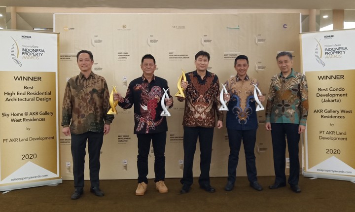 PT AKR Land Development Raih Lima Penghargaan Indonesia Property Awards 2020